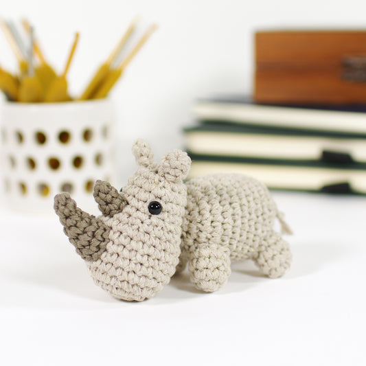 Crochet Pattern -  Small Rhino