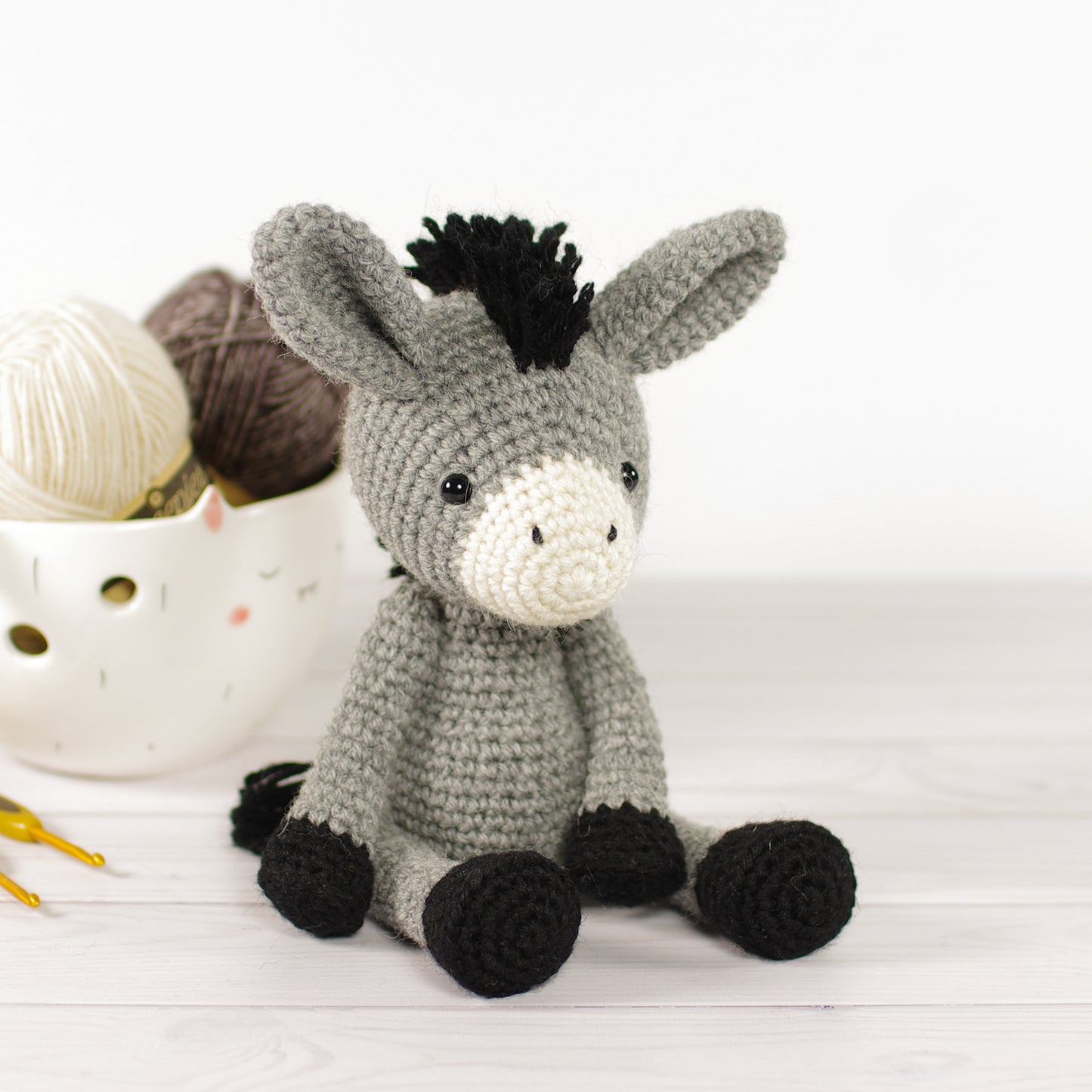 Crochet Pattern - Jackson the Small Donkey