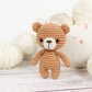 Crochet Pattern - Oliver the Tiny Teddy Bear