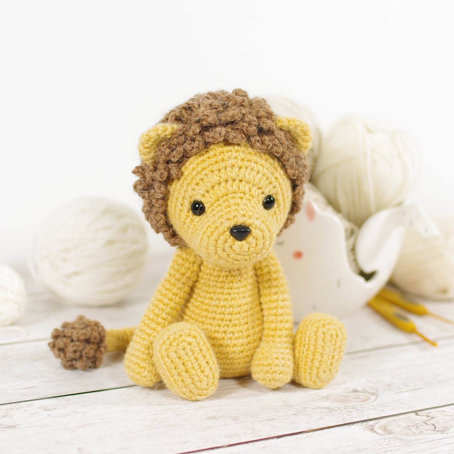 Crochet Pattern - Frederick and Benjamin the Lions