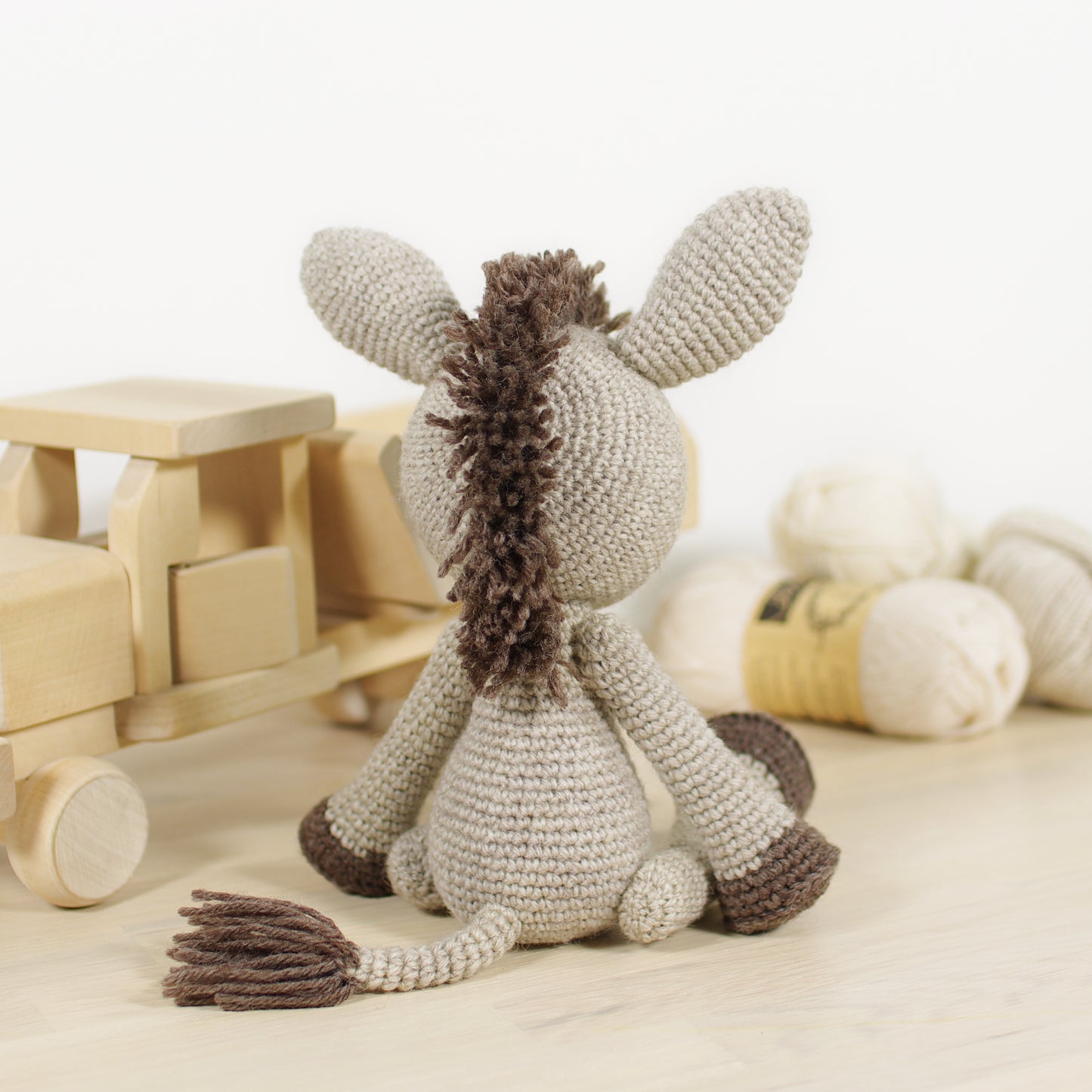 Crochet Pattern - Barney the Donkey