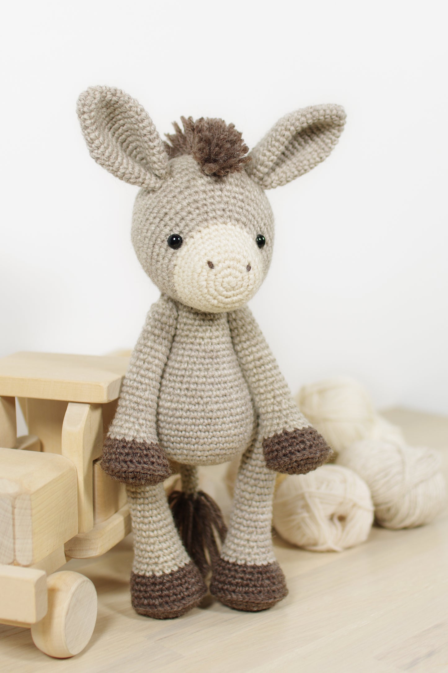Crochet Pattern - Barney the Donkey