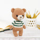 PATTERN: Little Teddy Bear in a Stripy Sweater