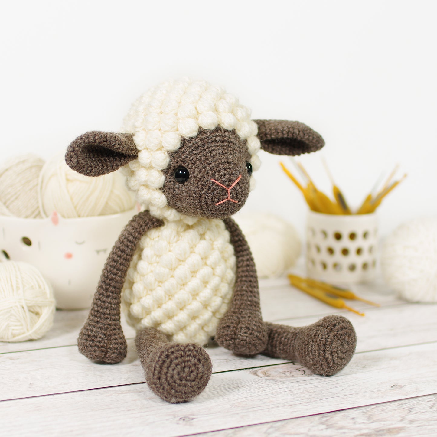 Crochet Pattern - Bobble Sheep