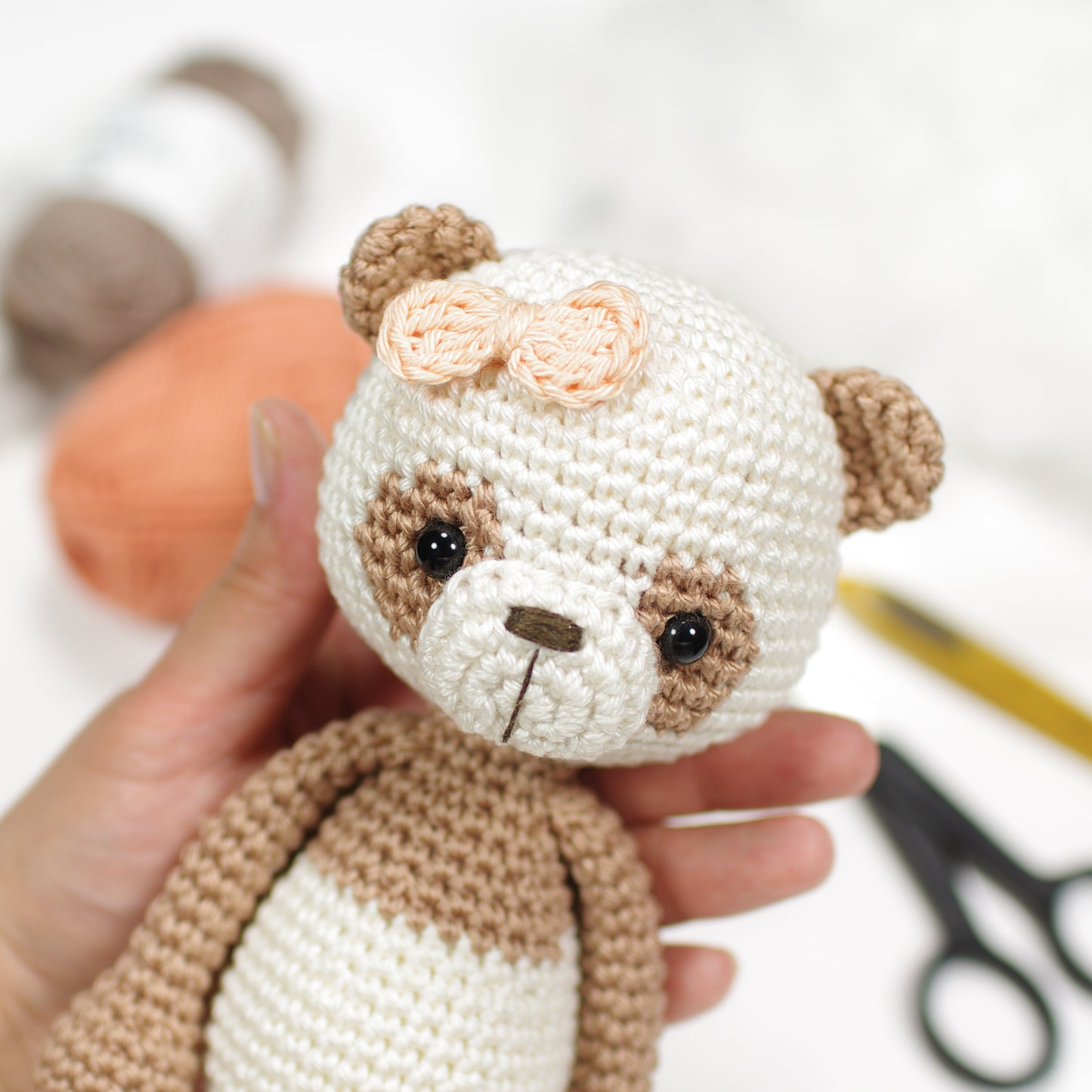 Crochet Pattern - Gracie the Panda Bear