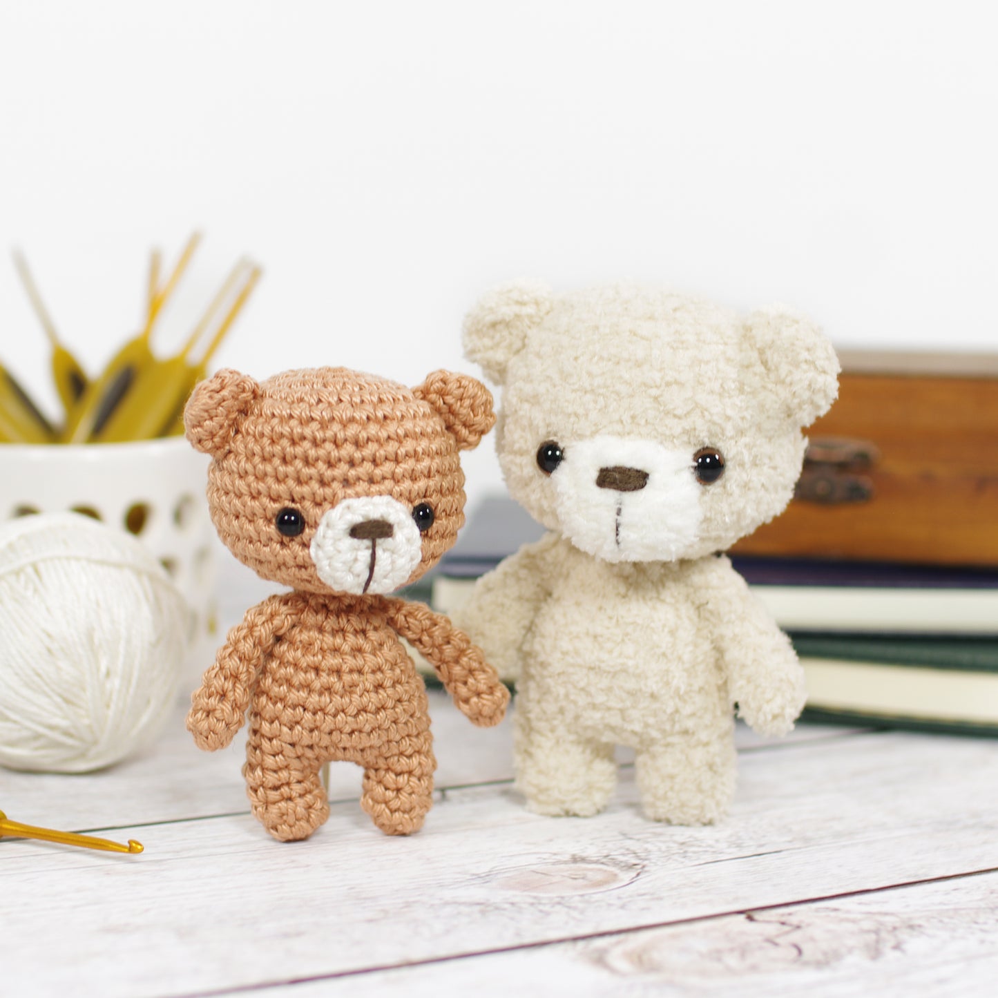 Crochet Pattern - Oliver the Tiny Teddy Bear