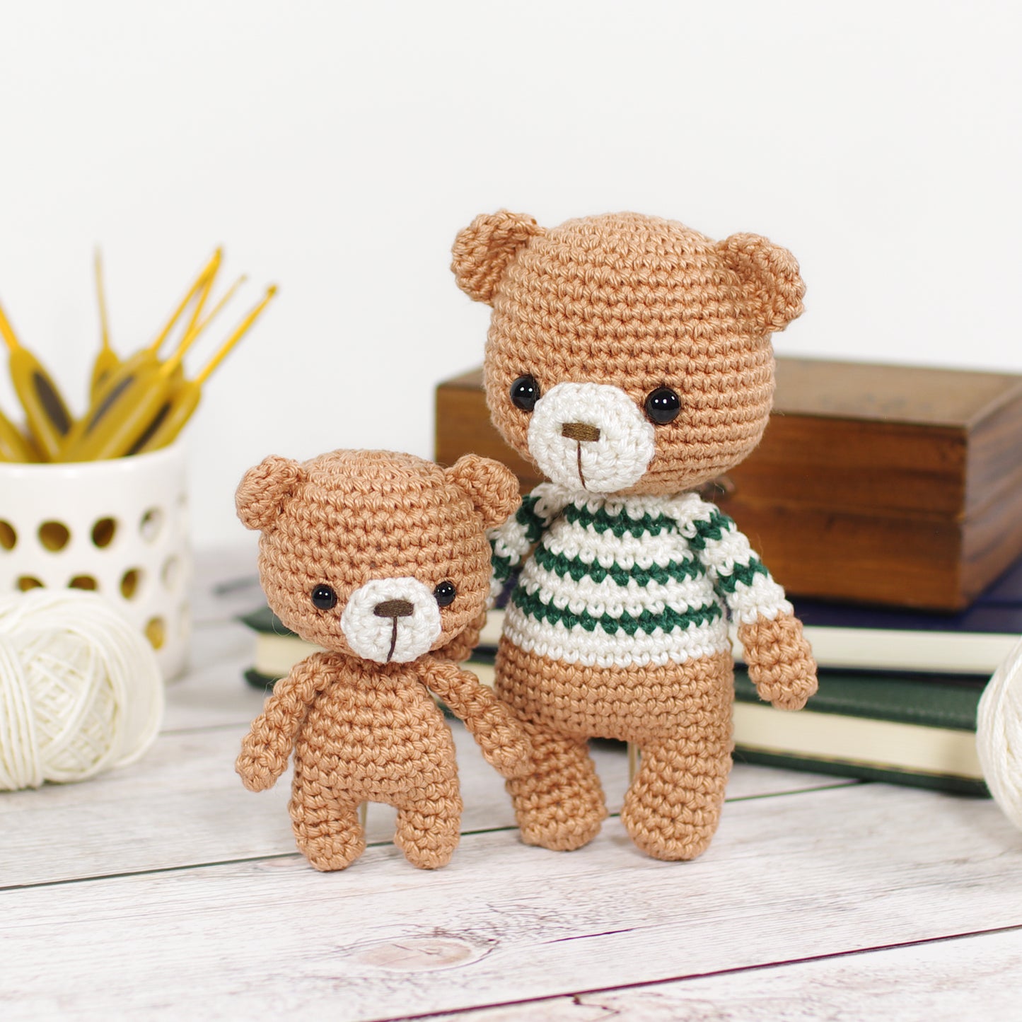 Crochet Pattern - Little Bear Family