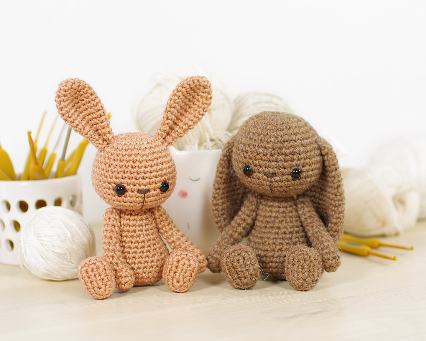 Crochet Pattern - Tilda and Daisy the Small Bunnies