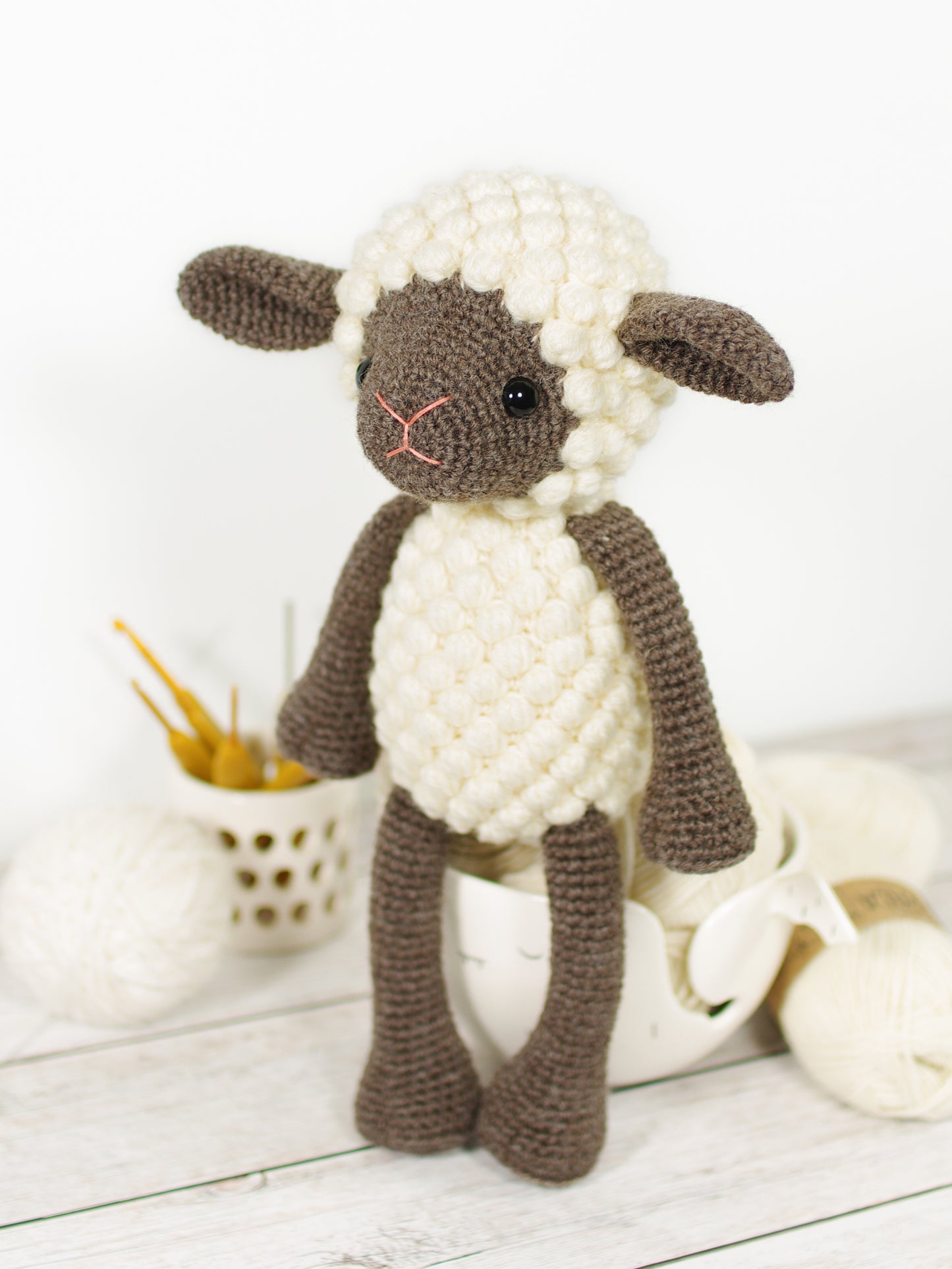 Crochet Pattern - Bobble Sheep
