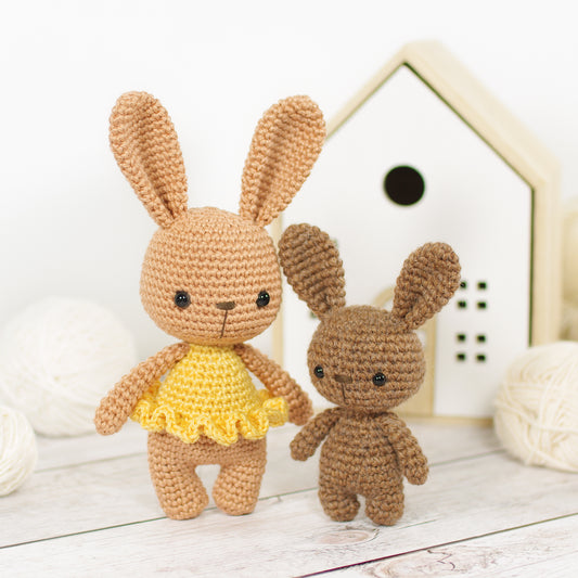Crochet Pattern - Little Bunny Family