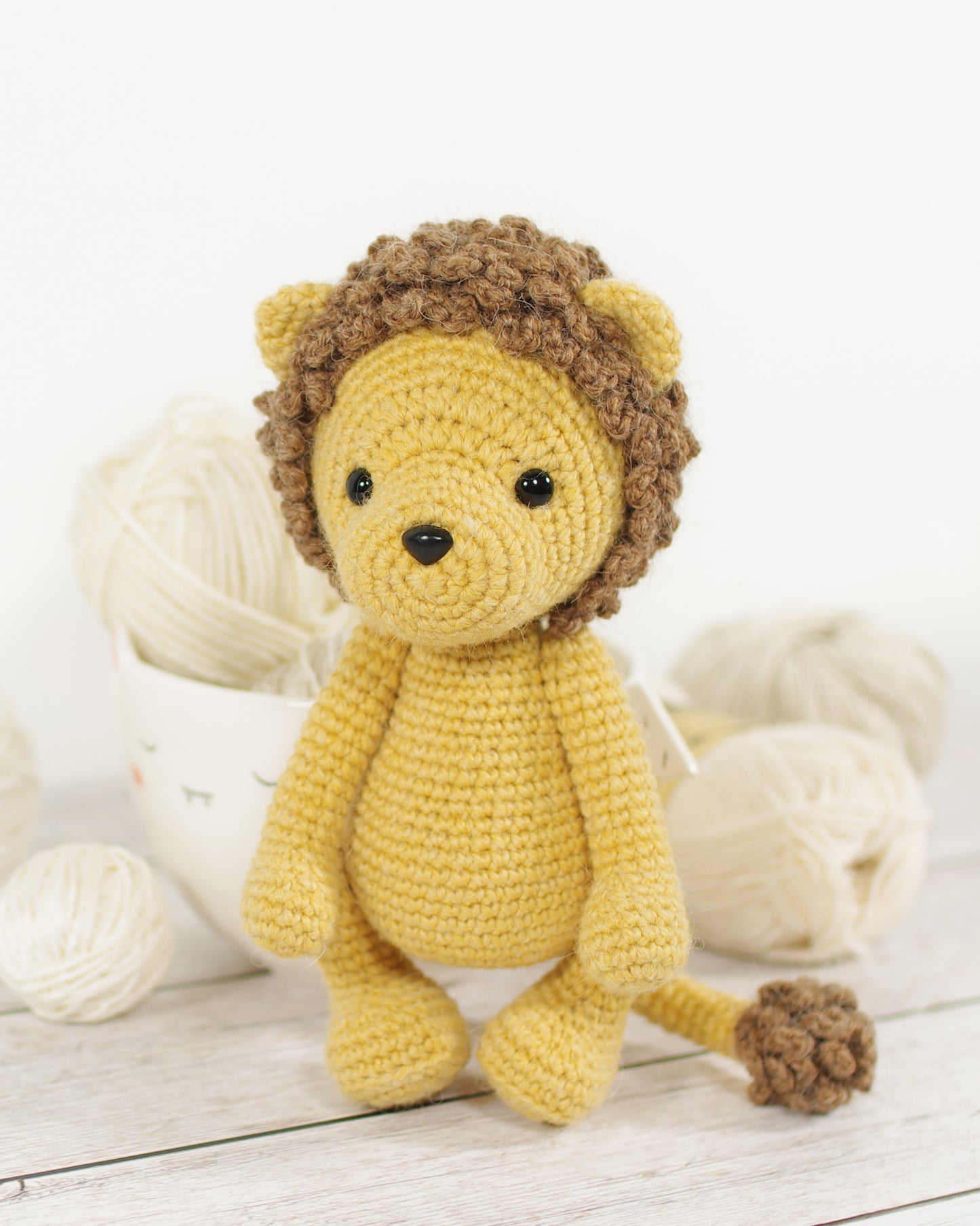 Crochet Pattern - Frederick and Benjamin the Lions