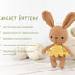 Crochet pattern - Little Ballerina Bunny