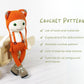 Crochet Pattern - Doll in a Fox Costume