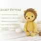 Crochet Pattern - Frederick and Benjamin the Lions