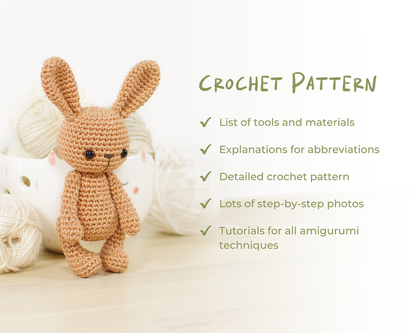 Crochet Pattern - Tilda and Daisy the Small Bunnies