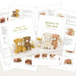 Crochet Pattern - Teddy Bear Family