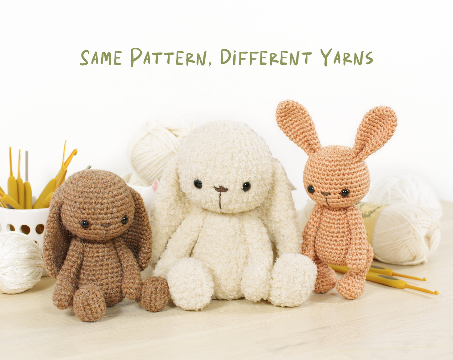 Crochet Pattern - Tilda and Daisy the Small Bunnies