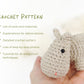 Crochet Pattern - Small Hippo