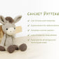 Crochet Pattern - Barney the Donkey