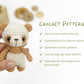 Crochet Pattern - Charlie the Tiny Panda Bear