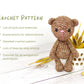 Crochet Pattern - Small Teddy Bear