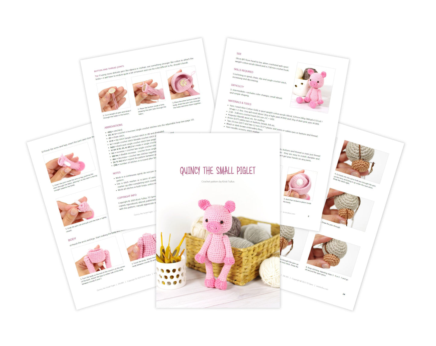 PATTERN: Quincy the Small Piglet