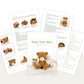 Crochet Pattern - Plush Teddy Bear
