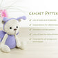 Crochet Pattern - Teddy Bear in a Butterfly Costume