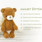 Crochet Pattern - Plush Teddy Bear