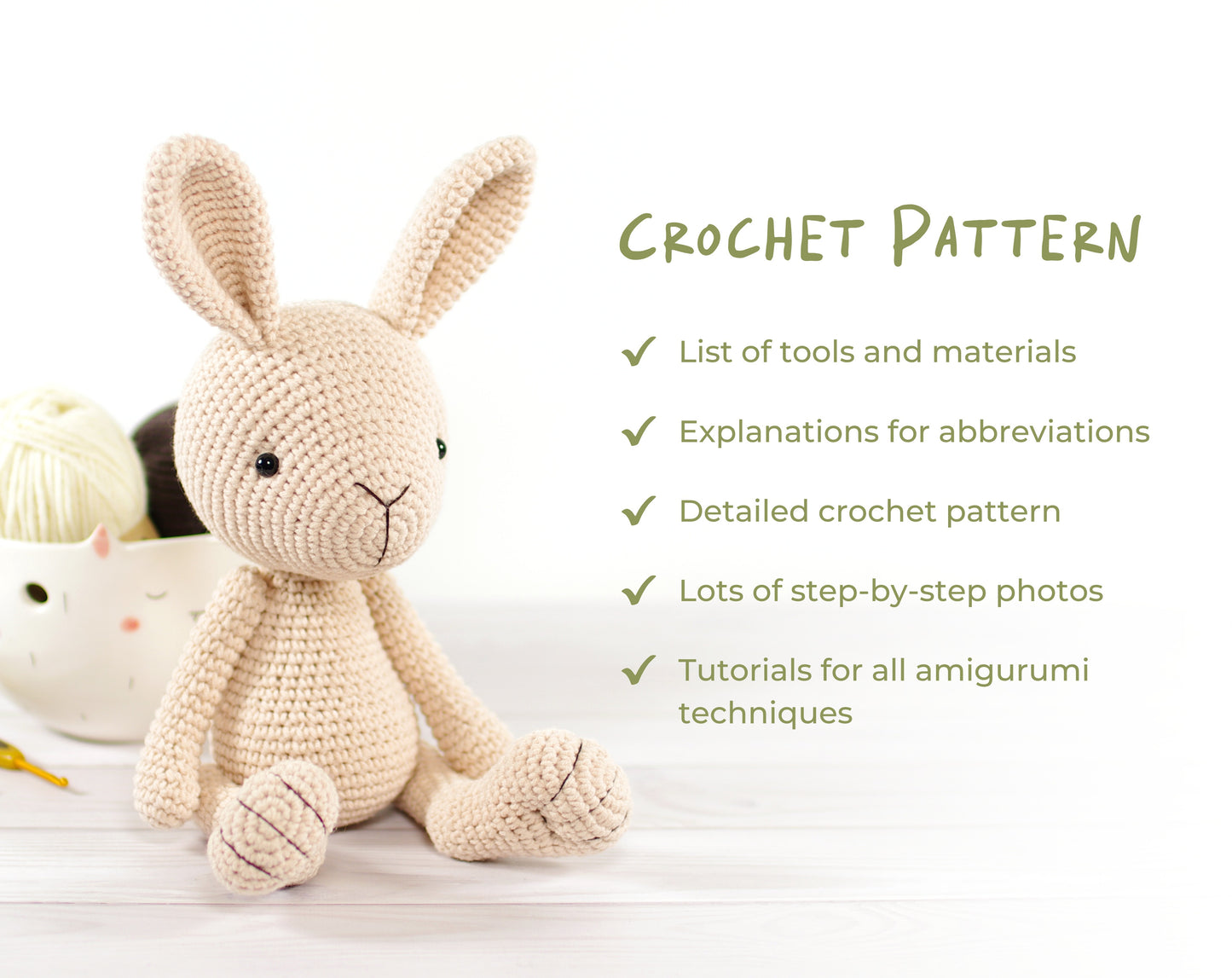 Crochet Pattern - Bunny