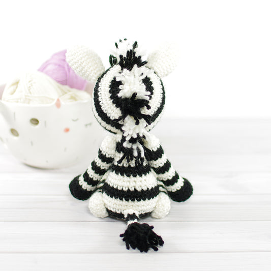 Crochet Pattern - Small Zebra