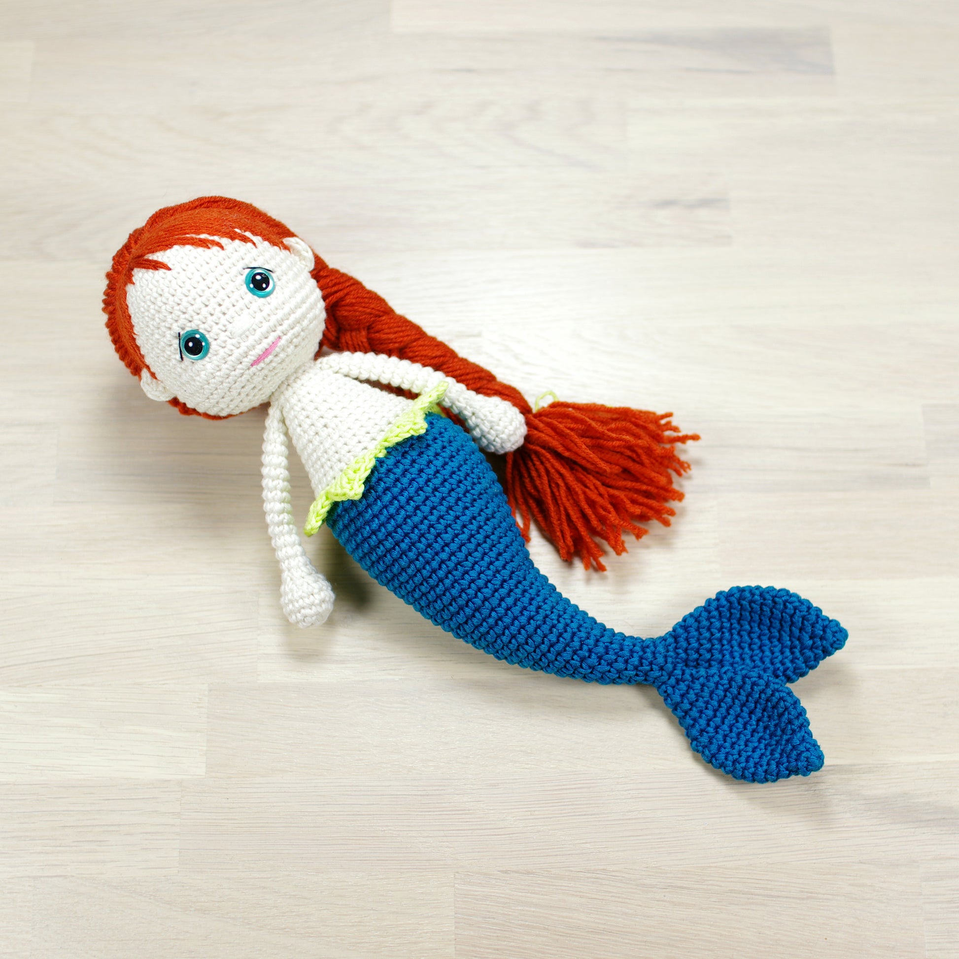 Amigurumi mermaid doll pattern