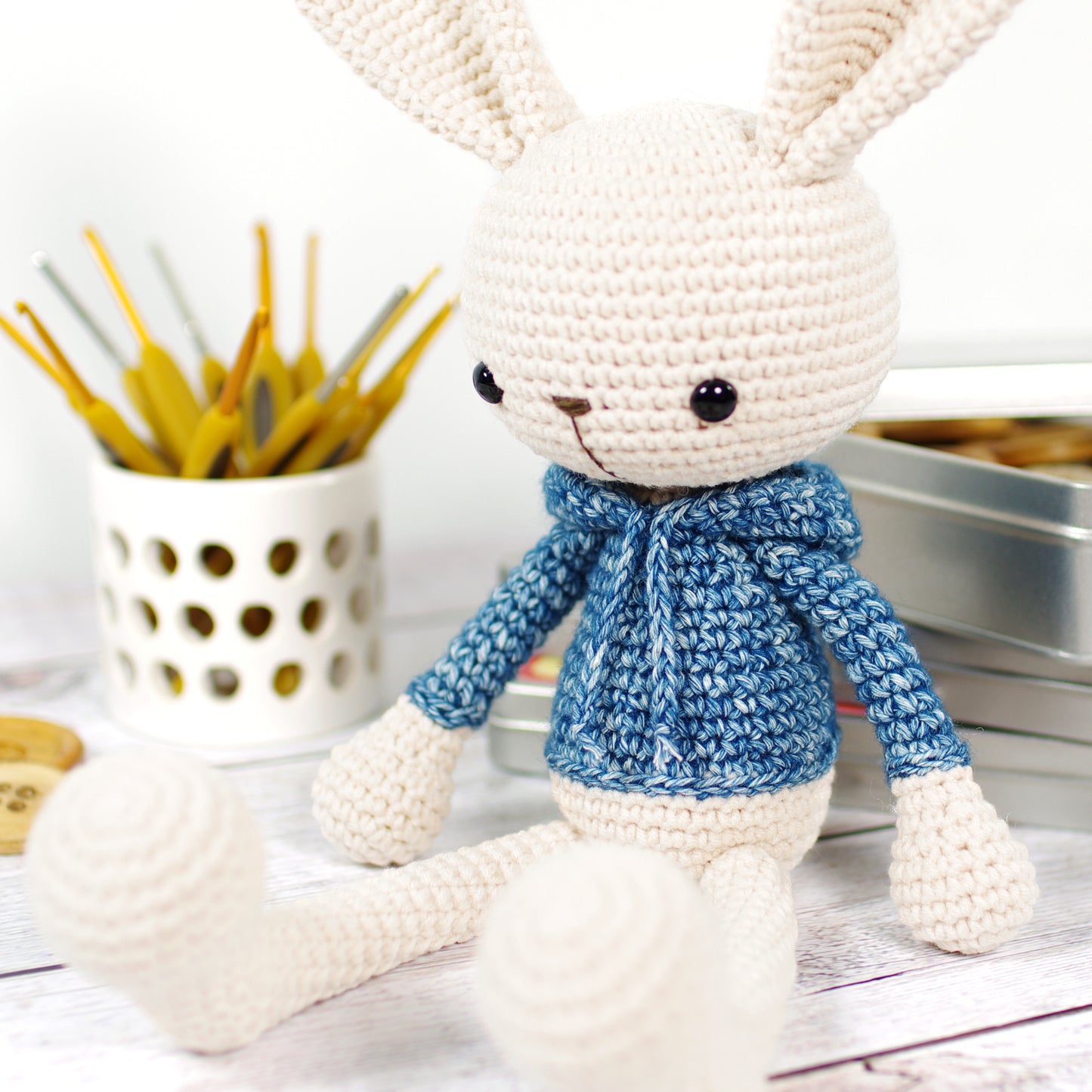 PATTERN: Bunny in a Hoodie